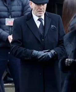 Buy Now Pierce Brosnan TV-Series MobLand 2025 Conrad Harrigan Black Coat For Unisex