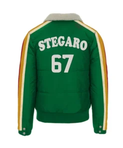 Buy Now Stegaro Fur Green Puffer Jacket For Men And Women
