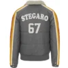 Buy Now Stegaro Fur Grey Puffer Jacket For Men And Women