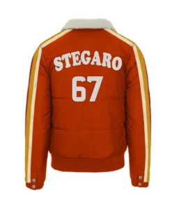 Buy Now Stegaro Fur Orange Puffer Jacket For Men And Women