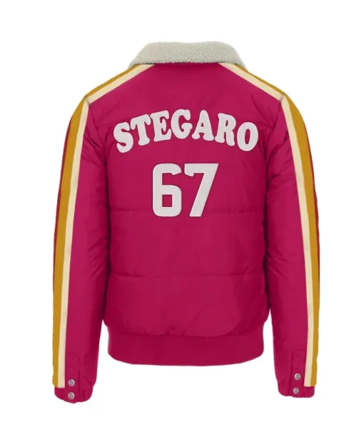 Buy Now Stegaro Fur Pink Puffer Jacket For Men And Women