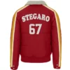 Buy Now Stegaro Fur Red Puffer Jacket For Men And Women