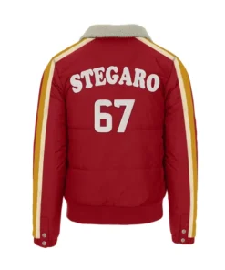 Buy Now Stegaro Fur Red Puffer Jacket For Men And Women