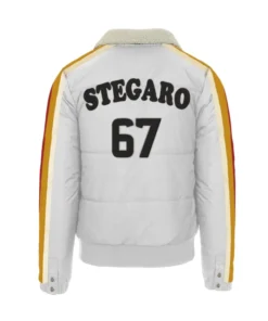 Buy Now Stegaro Fur White Puffer Jacket For Men And Women