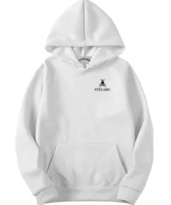 Buy Now Stegaro Pink Bear White Hoodie For Men And Women