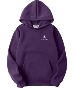 Buy Now Stegaro Power Quotes Purple Hoodie For Men And Women