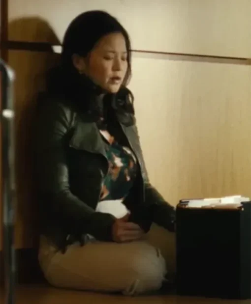 Control Freak 2025 Kelly Marie Tran Black Leather Jacket