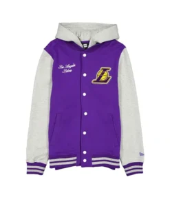 Los Angeles Lakers Throwback Prep Varsity Jacket