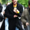 Materialists 2025 Pedro Pascal Black Coat