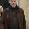 MobLand 2025 Pierce Brosnan Brown Jacket