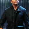 MobLand 2025 Tom Hardy Black Jacket