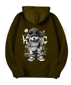 Stegaro Bear With Attitude Hoodie