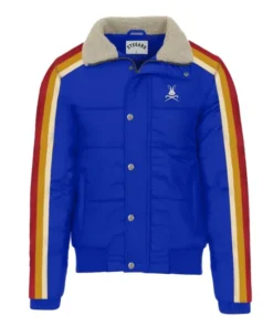 Stegaro Blue Puffer Jacket