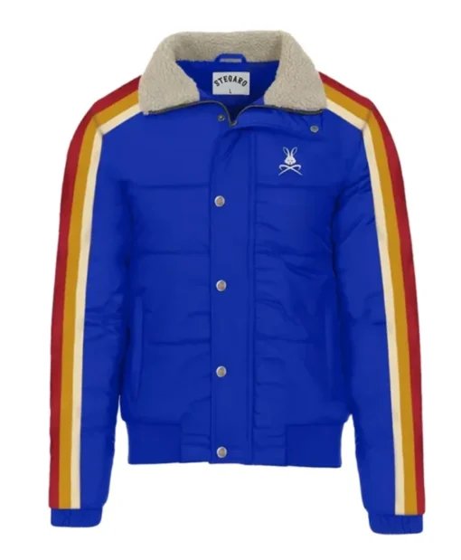 Stegaro Blue Puffer Jacket