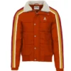 Stegaro Orange Puffer Jacket