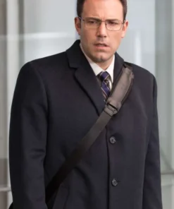 The Accountant Ben Affleck Wool Trench Coat