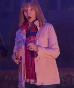 The Parenting Lisa Kudrow Pink Jacket