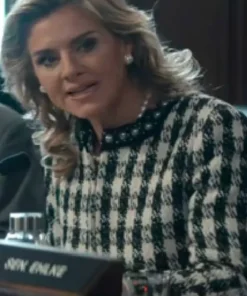 The Residence 2025 Eliza Coupe Checkered Jacket