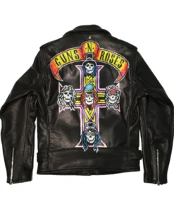 American Idol S23 Carrie Underwood Guns And Roses Leather Jacket