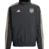 Arsenal Fc Ian Wright Anthem Black Jacket