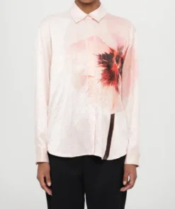 Buy Now Advertisements 2025 Sarah Jessica Parker Pink Floral Shirt For Unisex