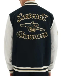 Buy Now Arsenal 89 Black And White Varsity Jacket For Men And Women