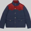 Buy Now Austin Movie Friendship 2025 Paul Rudd Blue And Red Puffer Jacket For Unisex