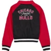 Buy Now Chicago Bulls Black And Red Throwback Varsity Jacket For Men And Women
