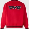 Buy Now Chicago Bulls OVO Red Letterman Varsity Jacket For Men And Women