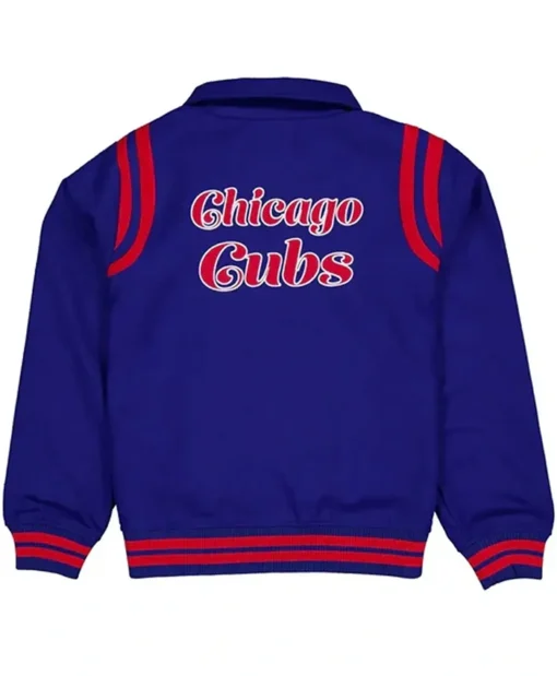 Buy Now Chicago Cubs Sport Night Teddy Blue Varsity Jacket For Unisex