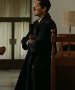 Buy Now László Tóth Movie The Brutalist 2025 Adrien Brody Long Black Trench Coat For Unisex