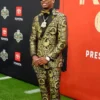 Buy Now Matthew Golden 2025 NFL Draft Red Carpet Black And Golden Suit For Unisex