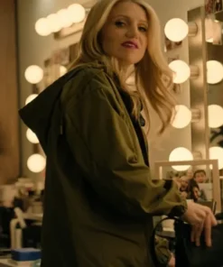 Buy Now Melissa Happy Face Season 01 Annaleigh Ashford Green Cotton Coat For Unisex