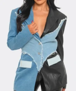 Buy Now RhonniRose Mantilla TV-Series Beyond The Gates 2025 Chelsea Hamilton Two-Tone Blazer For Unisex