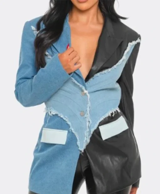 Buy Now RhonniRose Mantilla TV-Series Beyond The Gates 2025 Chelsea Hamilton Two-Tone Blazer For Unisex