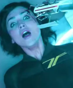 Buy Now Riya Movie Ash 2025 Eiza Gonzalez Black Cotton Jacket For Unisex