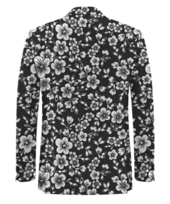 Buy Now Stegaro Black Floral Blazer For Men And Women