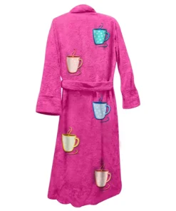 Buy Now Stegaro Cup Dark Pink Bath Robe For Men And Women