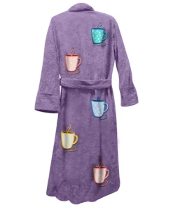 Buy Now Stegaro Cup Purple Bath Robe For Men And Women