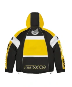 Buy Now Stegaro Racing Team Speed Yellow And Black Jacket For Unisex