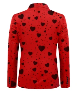 Buy Now Stegaro Red Heart Blazer For Men And Women