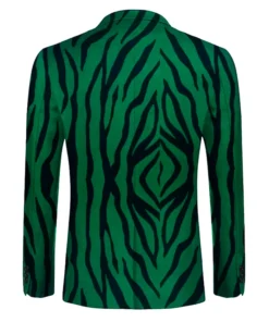 Buy Now Stegaro Tiger Green Print Blazer For Men And Women