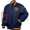 Buy Now Chicago Bears Double Down Navy Blue Varsity Jacket For Men & Women