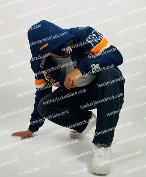 Chicago Bears OVO Hooded Sideline Puffer Jacket