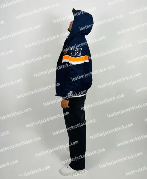 Chicago Bears OVO Sideline Hooded Puffer Jacket