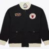 Chicago Bulls Black Bomber Jacket
