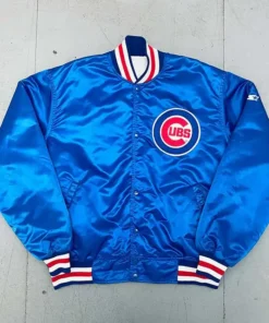 Chicago Cubs 1980’s Royal Blue Varsity Jacket