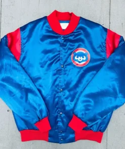 Chicago Cubs 1992 Royal Blue Varsity Jacket