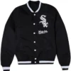 Chicago White Sox Logo Select Black Varsity Jacket