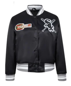 Chicago White Sox Mashup Black Varsity Jacket